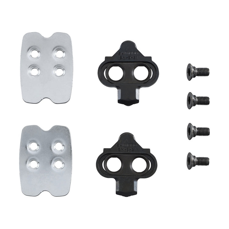 SHIMANO SPD Cleat Set Single SM-SH51 With Cleat Nut