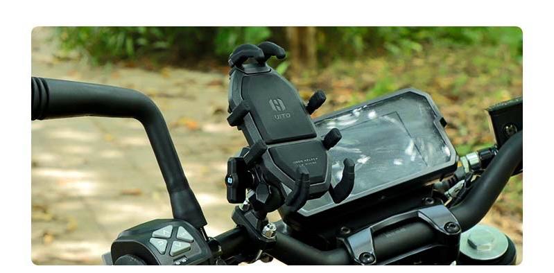 UITO MOTORCYCLE PHONE HOLDER ANTI VIBRATION