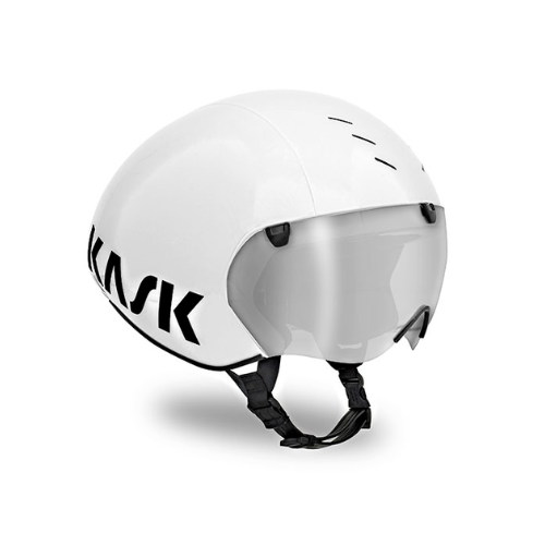 KASK BAMBINO PRO With Clear Visor - White