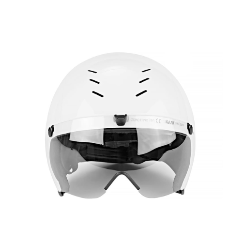 KASK BAMBINO PRO With Clear Visor - White