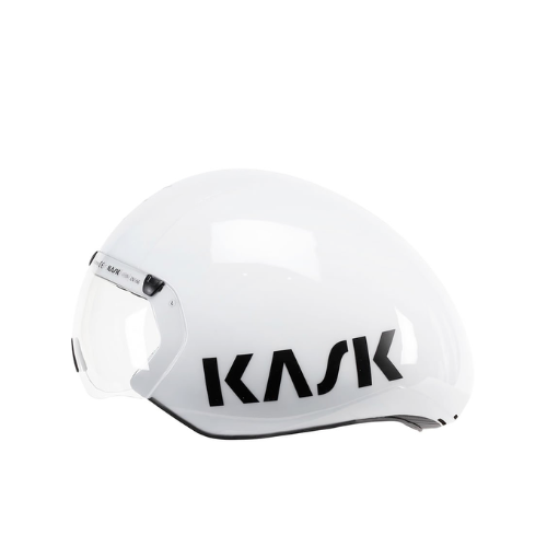 KASK BAMBINO PRO With Clear Visor - White