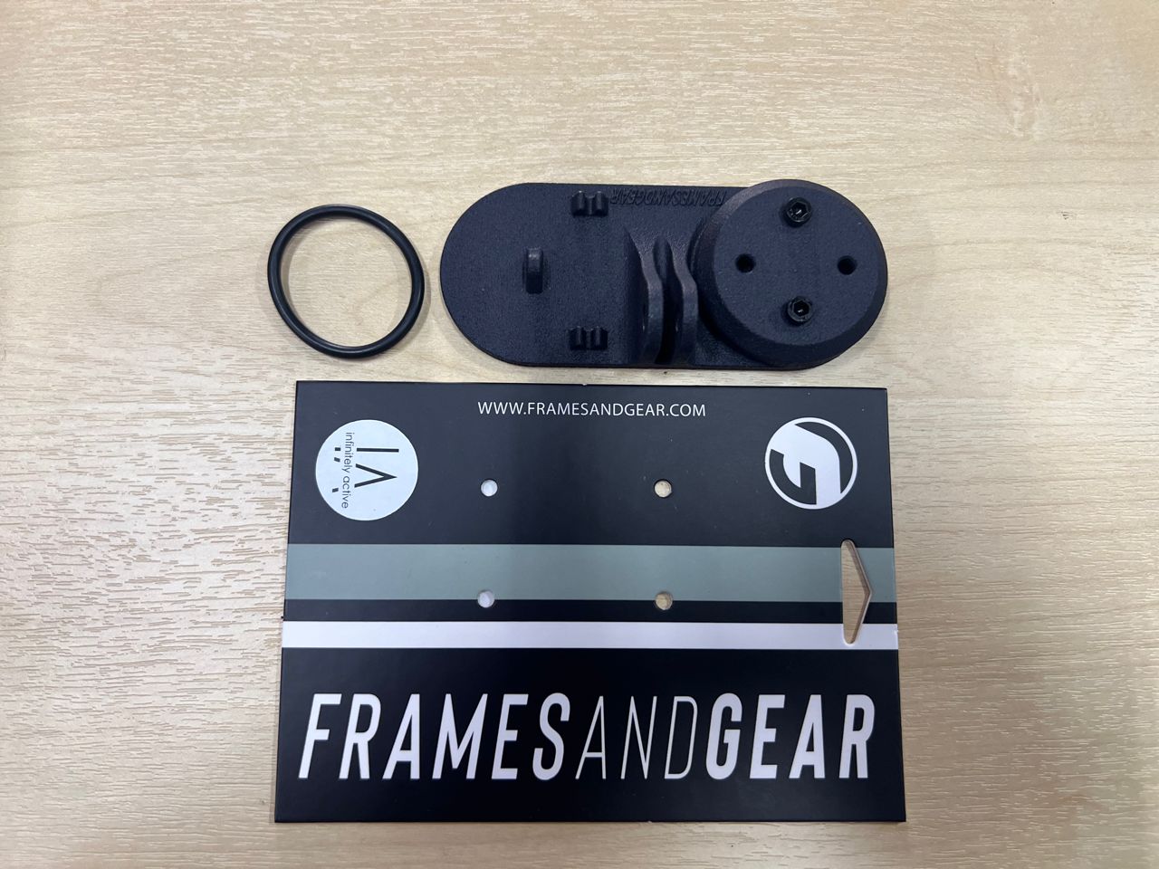 Framesandgear Garmin Varia RTL515 Horizontal Mount Arm Kit