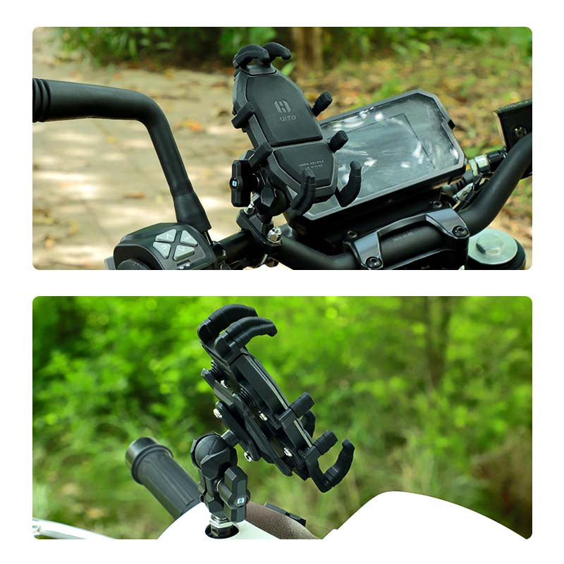 UITO MOTORCYCLE PHONE HOLDER ANTI VIBRATION