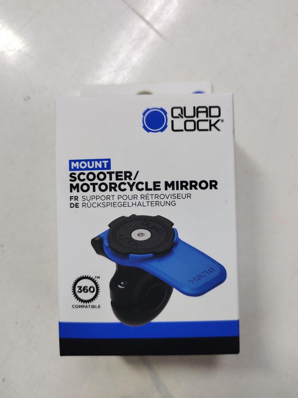 Quad Lock Motorcycle/ Scooter Mirror Mount V2