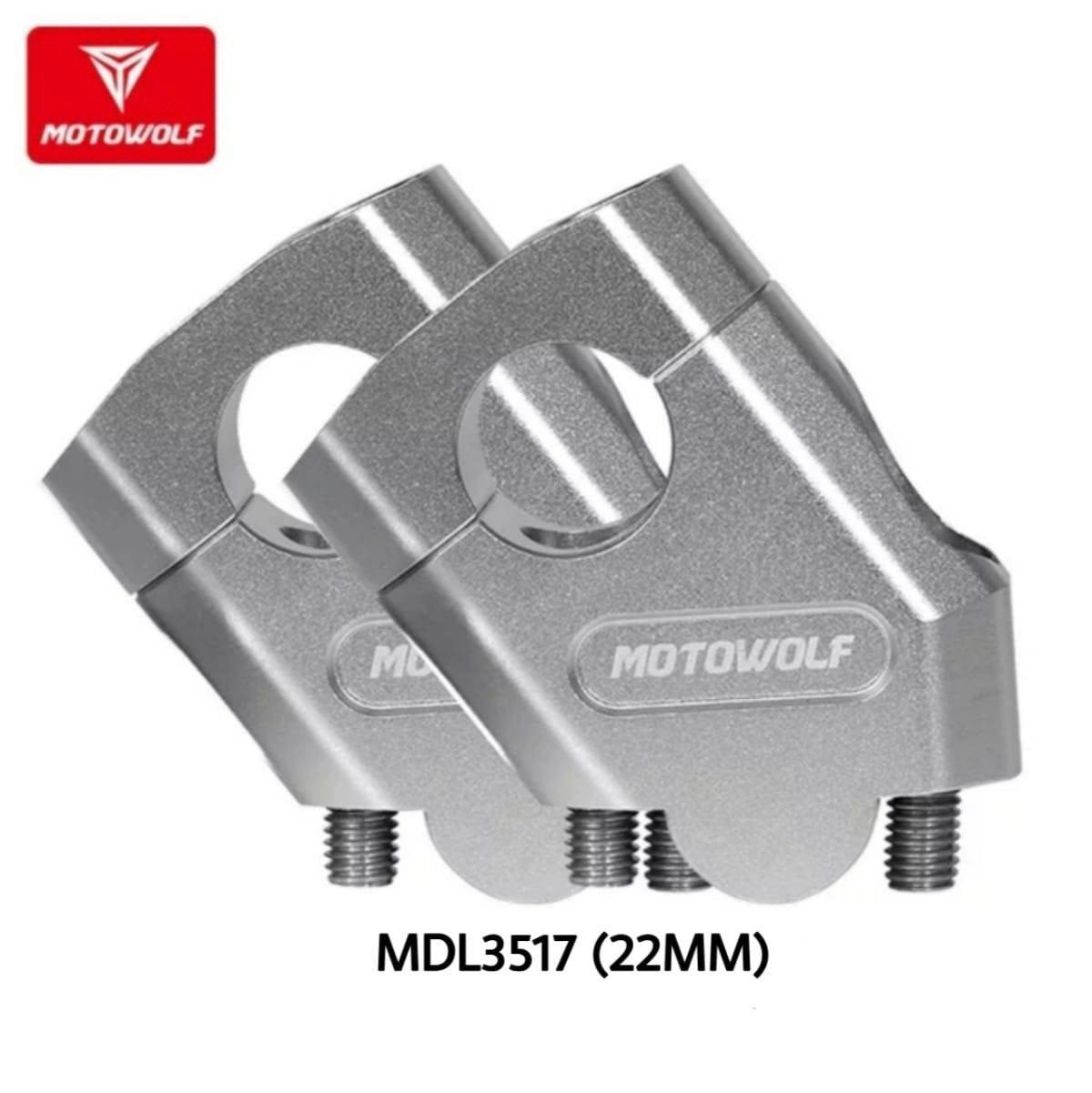 Motowolf Bar Riser MDL3517 Universal Alloy 22mm