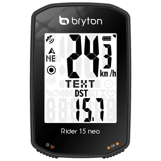 Bryton Rider 15 Neo C - GPS Cycling Computer + Cadence Sensor
