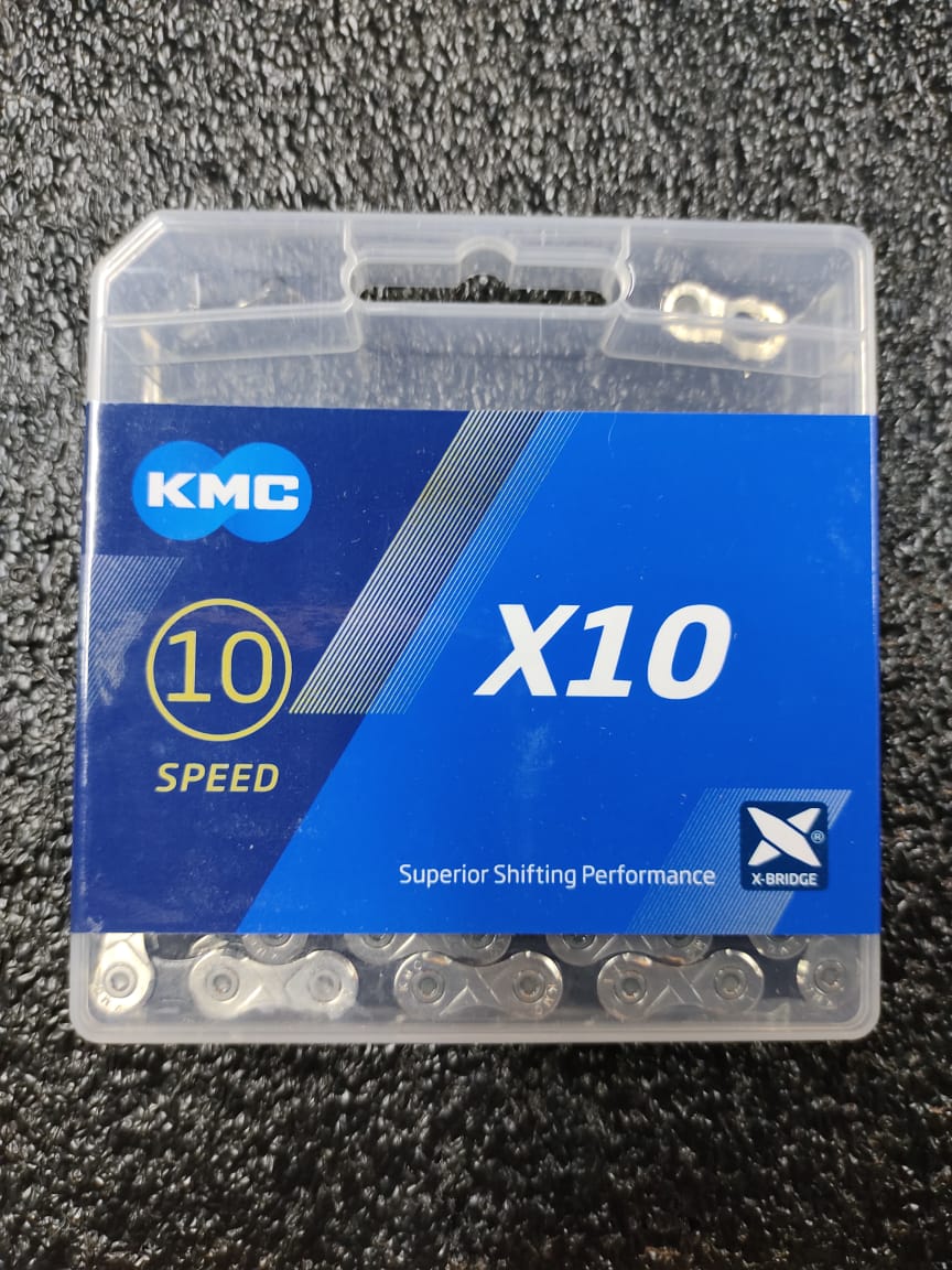 KMC Bike Chain (X10-116L) Silver/Black