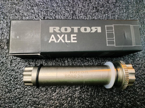 Rotor Road Axle - 24mm