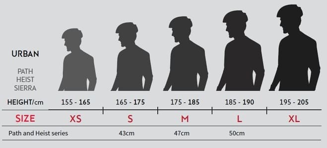 Bike size chart online polygon