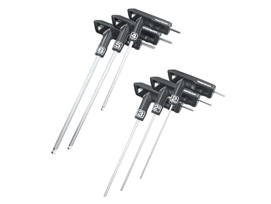 Topeak T-Handle Duohex Wrench Set (6 Tools)