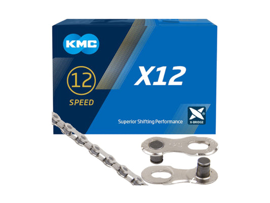 KMC Bike Chain -12Speed (X12-126L) -Silver