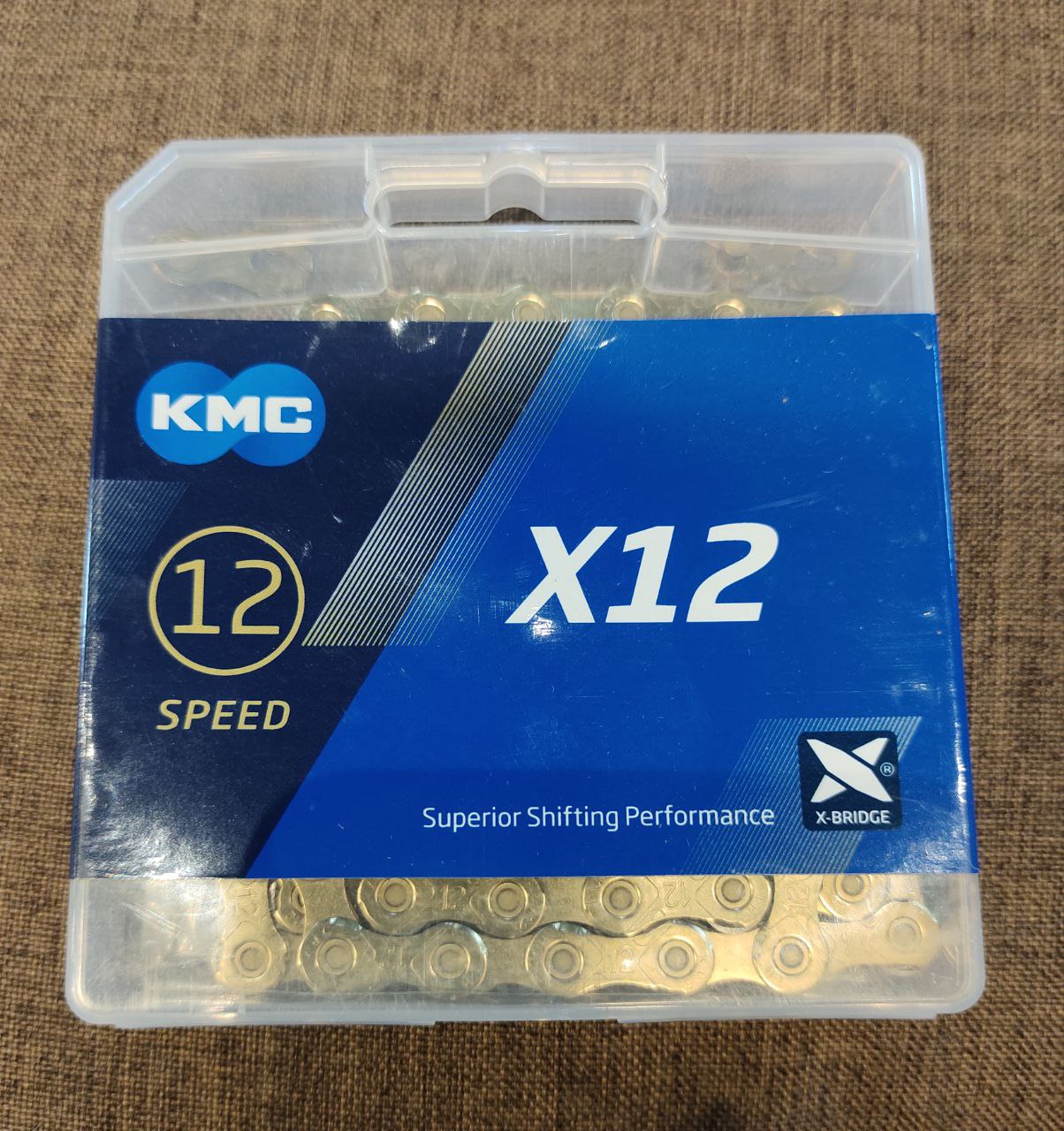 KMC Bike Chain 12-Speed(X12-Tl-126L) - Gold