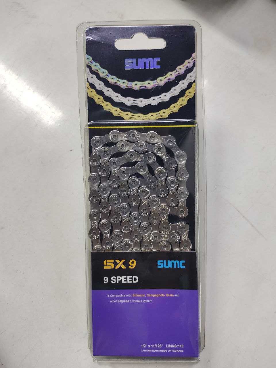 SUMC Chain SX9 9Speed - Silver