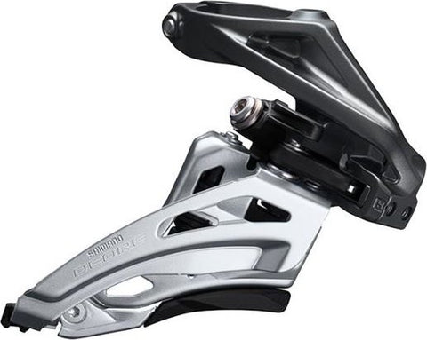 Shimano Deore M6020-H Double Front Derailleur high Clamp Side Swing Front Pull