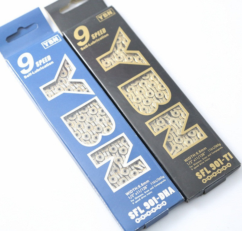 YBN MTB 9 Speed Chain (Gold)